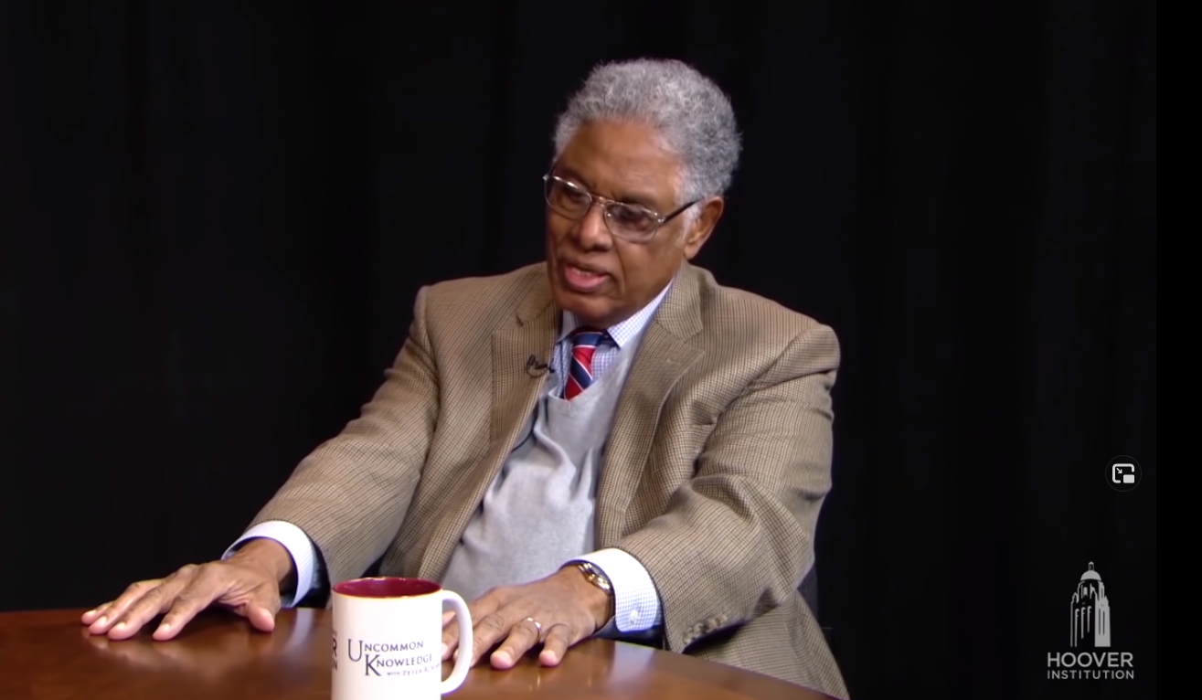 Thomas Sowell – The Root Cause of the Bitter Divide in This Country